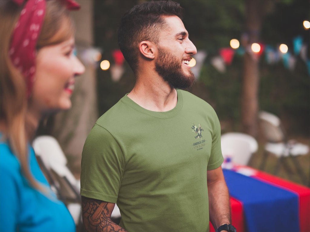 America 250 Eagle Camouflage T-Shirt | 1776 to 2026 U.S. Veteran